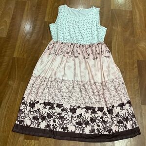 Shein NEW Prettiest Pink Tiered dress fits XL